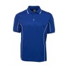 Piping Polo Shirts Royal White